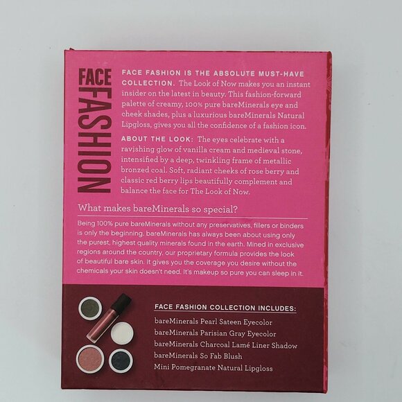 bareMinerals Face Fashion CLASSIC GLAM 5 Piece Kit Eye Shadow, Blush, Lips NEW - Picture 5 of 5